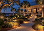 design a custom landscape night lighting plan and high quality 3d render